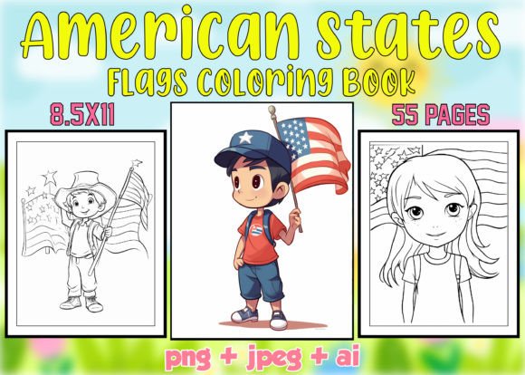 American States Flags Coloring Book: A Strategic Tool for KDP Publishers and Creative Entrepreneurs
