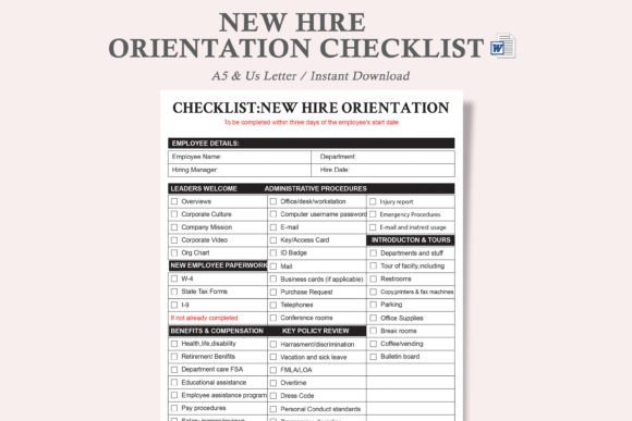 Building a Comprehensive New Hire Employee Orientation Checklist That Works