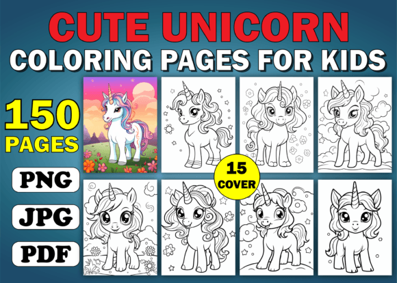 Cute Unicorn Coloring Pages for Kids: A Complete Resource