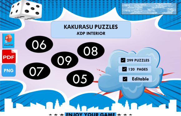 Kakurasu Puzzles Mix for Modern Design