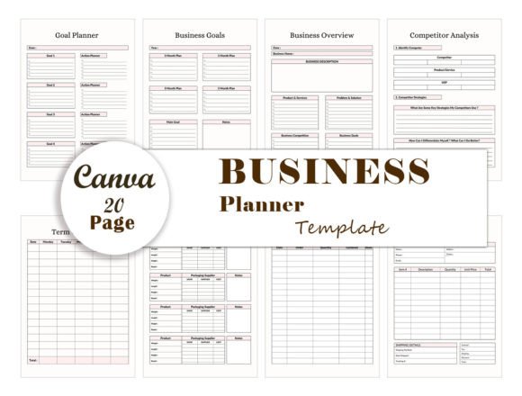 Minimalist Business Planners Templates: A Strategic Tool for Clarity and Growth