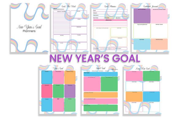 New Year’s Goal Planner for Bold Creative Projects