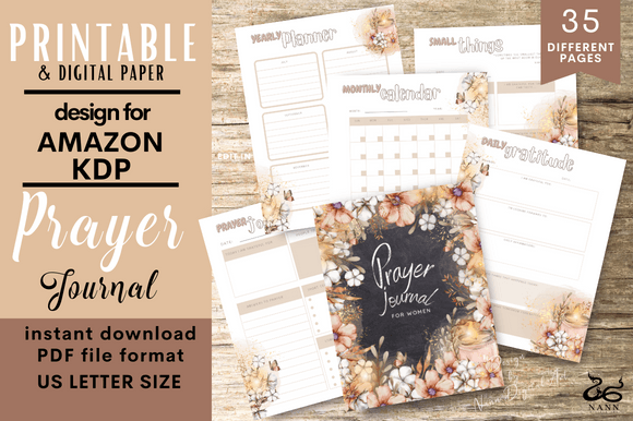 Prayer Journal Pages Printable 9011: A Thoughtful Resource for Daily Reflection and Creative Planning